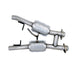 BBK Performance Parts 1563 1994-1995 MUSTANG GT/COBRA 2.5 FULL H PIPE W/HIGH FLOW CATALYTIC CONVERTERS - Truck Part Superstore
