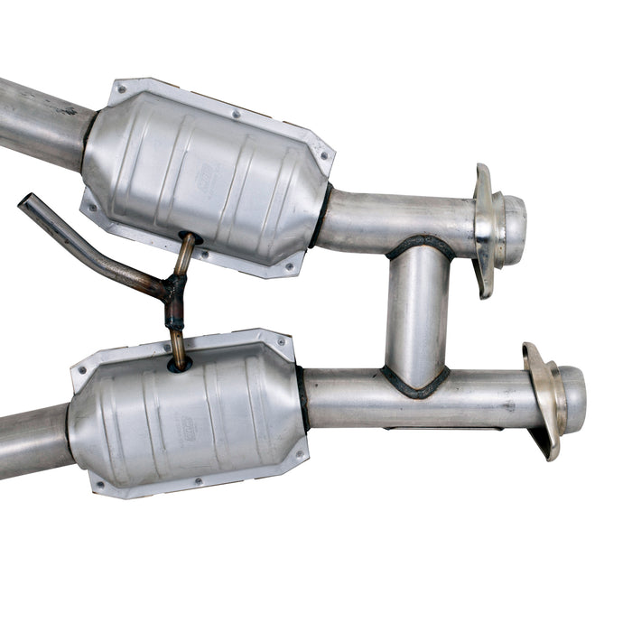 BBK Performance Parts 1563 1994-1995 MUSTANG GT/COBRA 2.5 FULL H PIPE W/HIGH FLOW CATALYTIC CONVERTERS - Truck Part Superstore