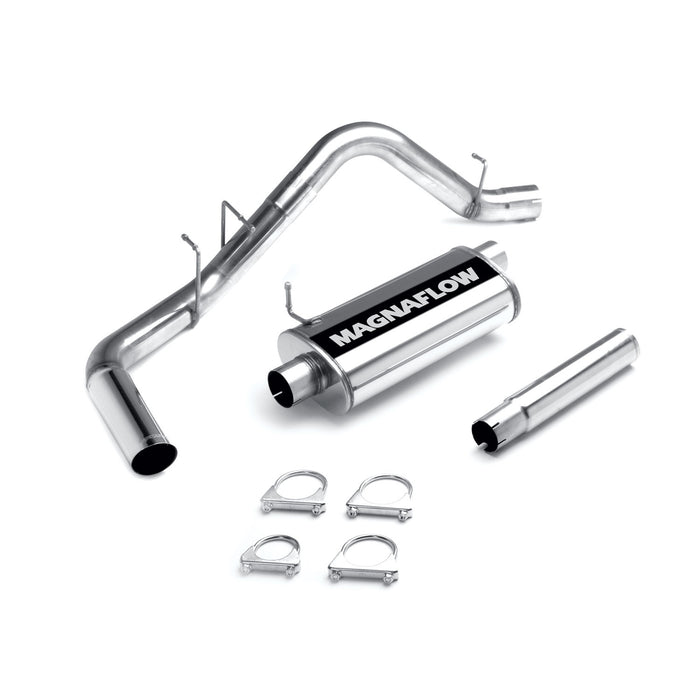 MagnaFlow Exhaust Products 15656 Street Series Stainless Cat-Back System - Truck Part Superstore