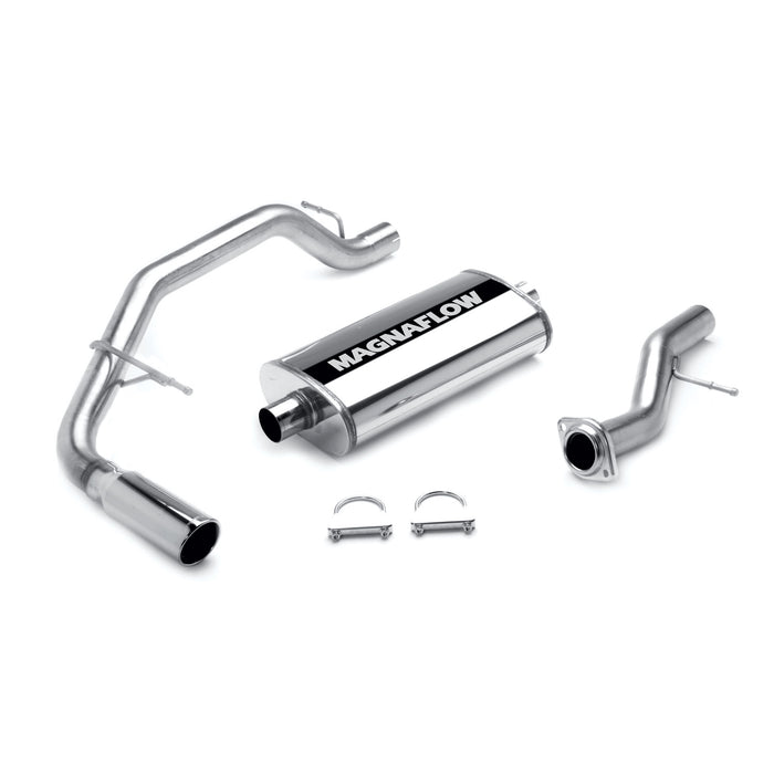 MagnaFlow Exhaust Products 15666 Street Series Stainless Cat-Back System - Truck Part Superstore