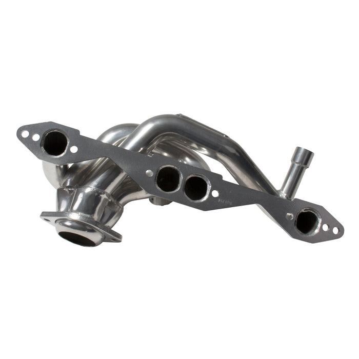 BBK Performance Parts 15670 1994-1995 GM LT-1 SINGLE CAT 1-5/8 SHORTY HEADERS (POLISHED SILVER CERAMIC) - Truck Part Superstore