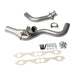 BBK Performance Parts 15670 1994-1995 GM LT-1 SINGLE CAT 1-5/8 SHORTY HEADERS (POLISHED SILVER CERAMIC) - Truck Part Superstore