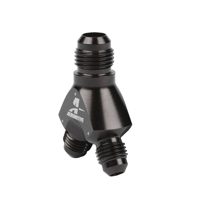 Aeromotive Fuel System 15671 Y-Block, AN-06 - 2x AN-04. - Truck Part Superstore