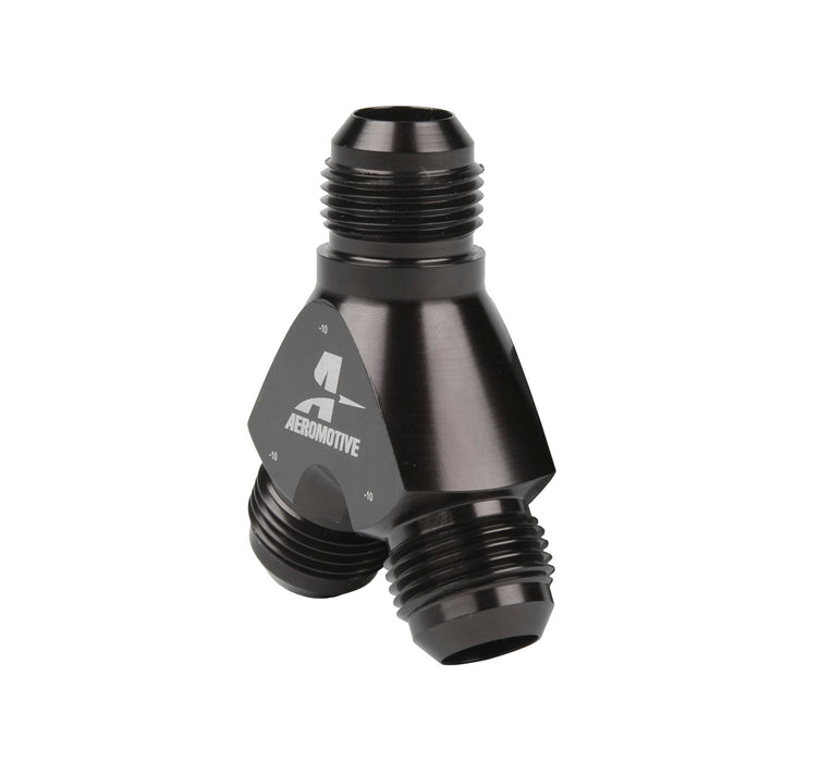Aeromotive Fuel System 15676 Y-Block, AN-10 - 2x AN-10. - Truck Part Superstore