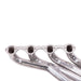 BBK Performance Parts 15690 1986-1993 MUSTANG 1-3/4 LONG TUBE 351W SWAP HEADERS (POLISHED SILVER CERAMIC) - Truck Part Superstore