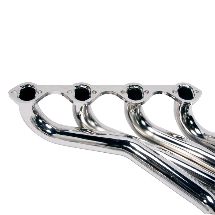 BBK Performance Parts 1569 1986-1993 MUSTANG 1-3/4 LONG TUBE 351 SWAP HEADERS (CHROME). - Truck Part Superstore
