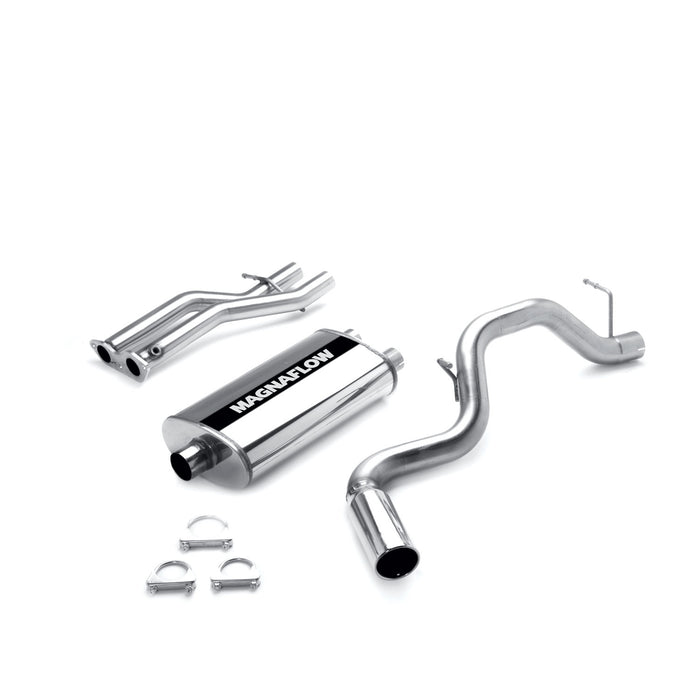 MagnaFlow Exhaust Products 15701 Street Series Stainless Cat-Back System - Truck Part Superstore