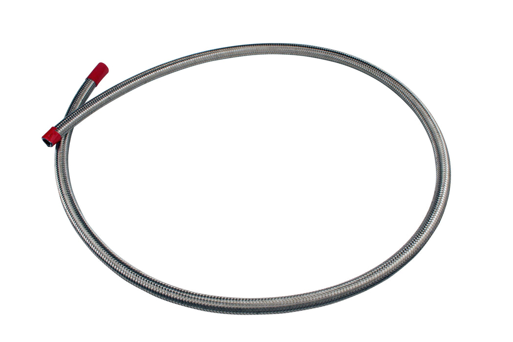 Aeromotive Fuel System 15701 Hose, Fuel, Stainless Steel Braided, AN-06 x 4'. - Truck Part Superstore