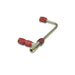 Nitrous Express 15713 4150 Gemini SS SOLENOID TO PLATE CONNECTORS (RED) - Truck Part Superstore