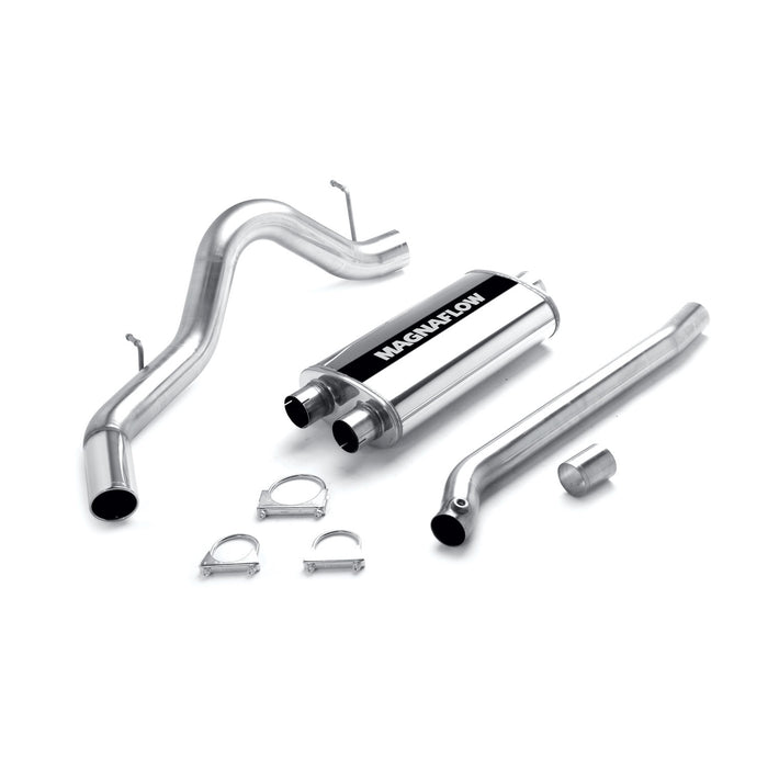 MagnaFlow Exhaust Products 15716 Street Series Stainless Cat-Back System - Truck Part Superstore