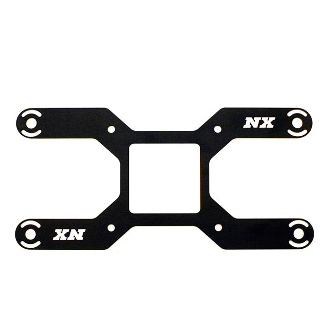 Nitrous Express 15728D CARB PLATE SOLENOID BRACKET FOR 4150 (4 solenoids) - Truck Part Superstore