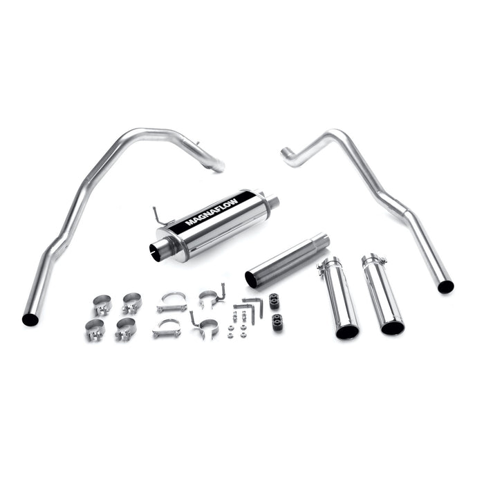 MagnaFlow Exhaust Products 15735 Street Series Stainless Cat-Back System - Truck Part Superstore