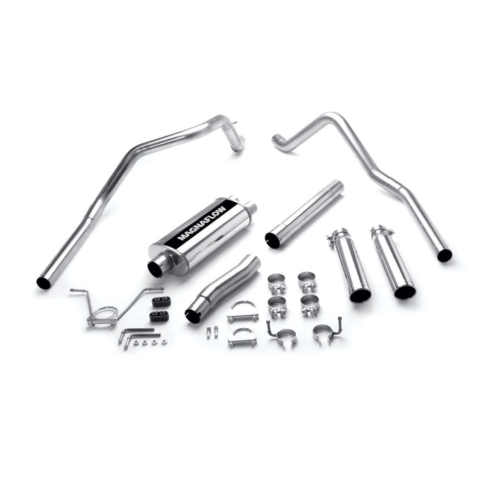 MagnaFlow Exhaust Products 15736 Street Series Stainless Cat-Back System - Truck Part Superstore