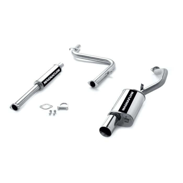 MagnaFlow Exhaust Products 15744 Street Series Stainless Cat-Back System - Truck Part Superstore