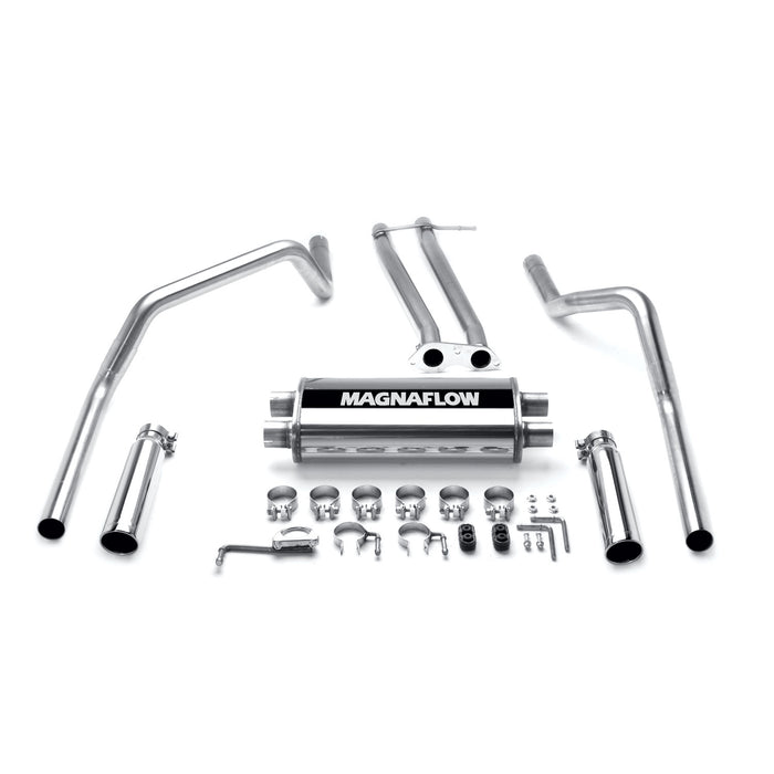 MagnaFlow Exhaust Products 15750 Street Series Stainless Cat-Back System - Truck Part Superstore