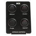 Nitrous Express 15771 CUSTOM SWITCH PANEL; GM TRUCK 2008-CURRENT - Truck Part Superstore