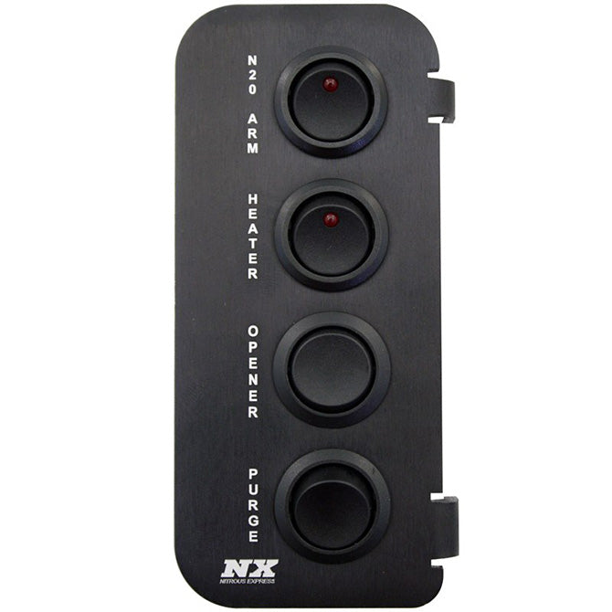 Nitrous Express 15772 CUSTOM SWITCH PANEL; GM TRUCK 1999-2006; 4WD SIDE - Truck Part Superstore