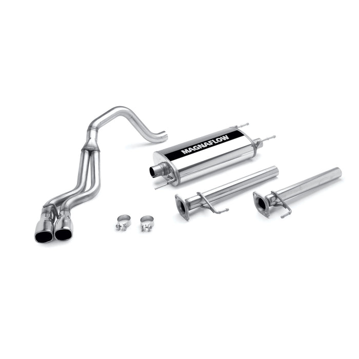 MagnaFlow Exhaust Products 15781 Street Series Stainless Cat-Back System - Truck Part Superstore