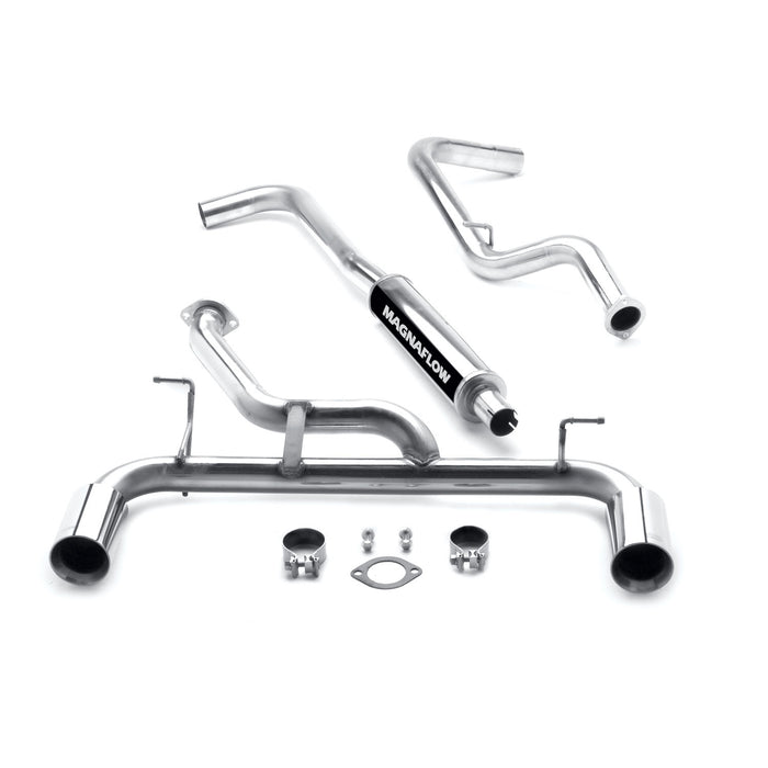 MagnaFlow Exhaust Products 15786 Street Series Stainless Cat-Back System - Truck Part Superstore