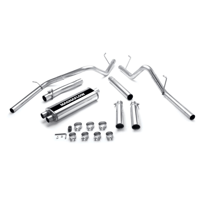 MagnaFlow Exhaust Products 15791 Street Series Stainless Cat-Back System - Truck Part Superstore