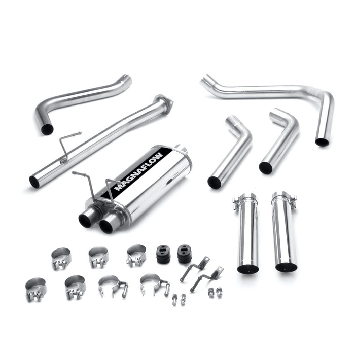 MagnaFlow Exhaust Products 15796 Street Series Stainless Cat-Back System - Truck Part Superstore