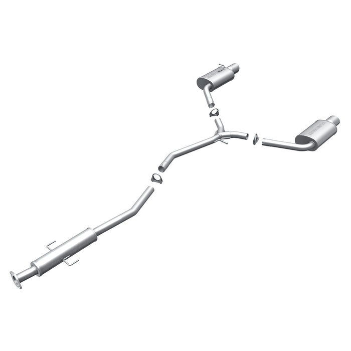 MagnaFlow Exhaust Products 15803 Street Series Stainless Cat-Back System - Truck Part Superstore