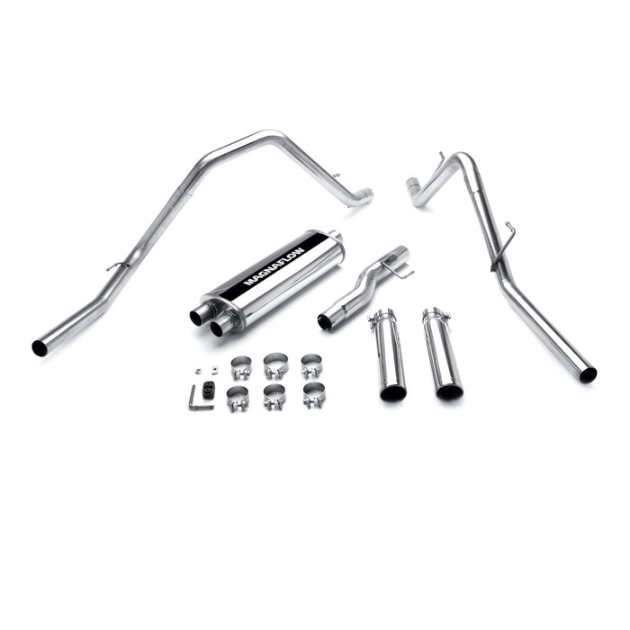 MagnaFlow Exhaust Products 15813 Street Series Stainless Cat-Back System - Truck Part Superstore