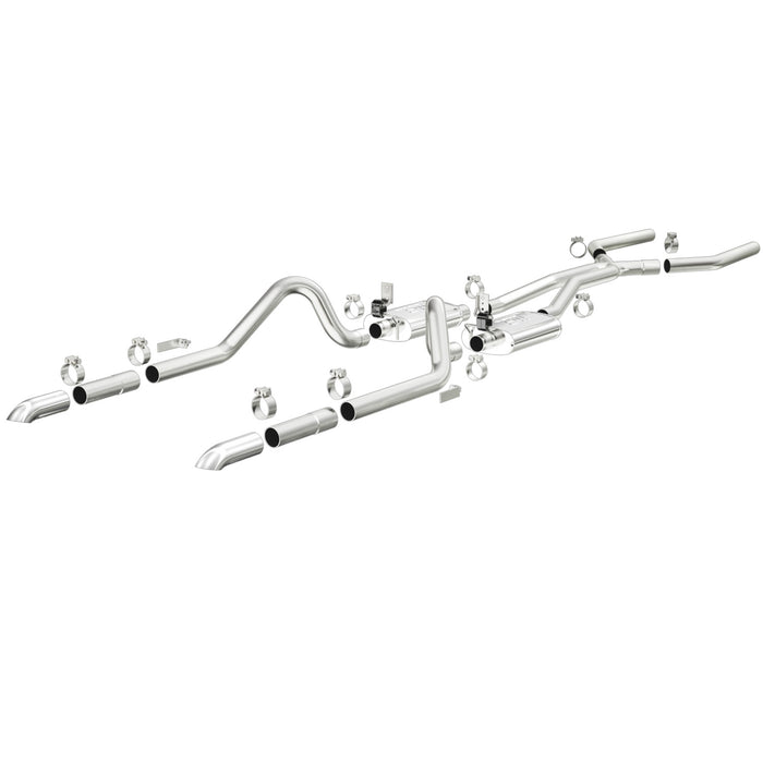 MagnaFlow Exhaust Products 15815 Street Series Stainless Crossmember-Back System - Truck Part Superstore