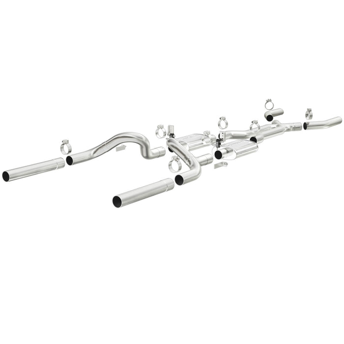 MagnaFlow Exhaust Products 15817 Street Series Stainless Crossmember-Back System - Truck Part Superstore