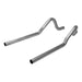 Flowmaster 15823 Tailpipe Set; 3 in. Tailpipe; Mandrel-Bent Aluminized; - Truck Part Superstore