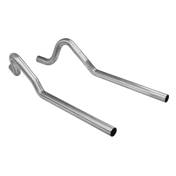 Flowmaster 15823 Tailpipe Set; 3 in. Tailpipe; Mandrel-Bent Aluminized; - Truck Part Superstore