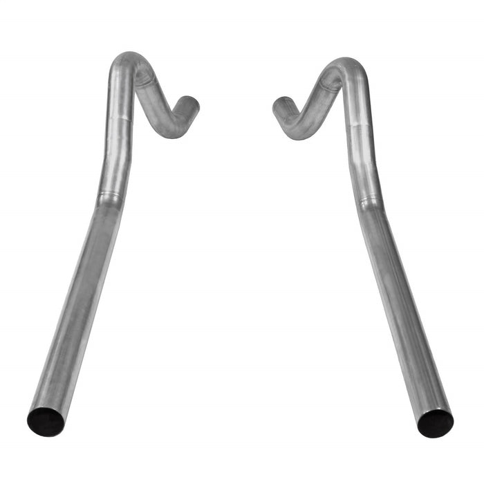 Flowmaster 15823 Tailpipe Set; 3 in. Tailpipe; Mandrel-Bent Aluminized; - Truck Part Superstore