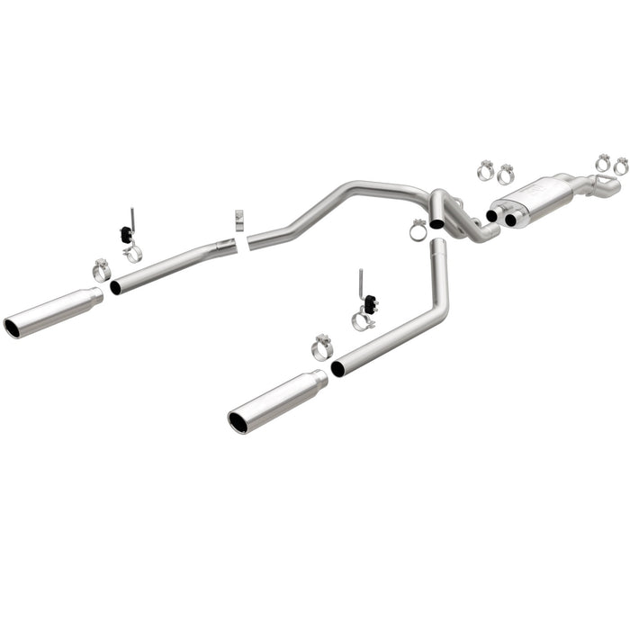 MagnaFlow Exhaust Products 15828 Street Series Stainless Cat-Back System - Truck Part Superstore
