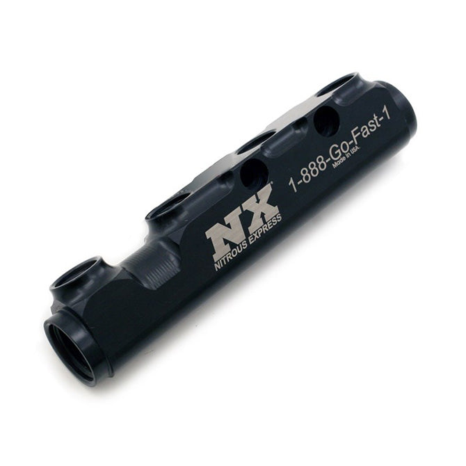 Nitrous Express 15841 FUEL LOG. 4 PORT. W/O FITTINGS - Truck Part Superstore