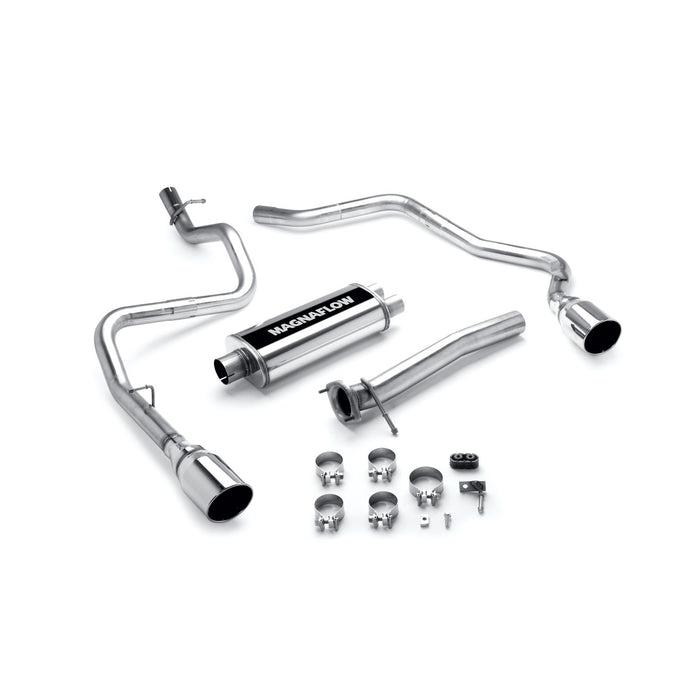 MagnaFlow Exhaust Products 15843 Street Series Stainless Cat-Back System - Truck Part Superstore