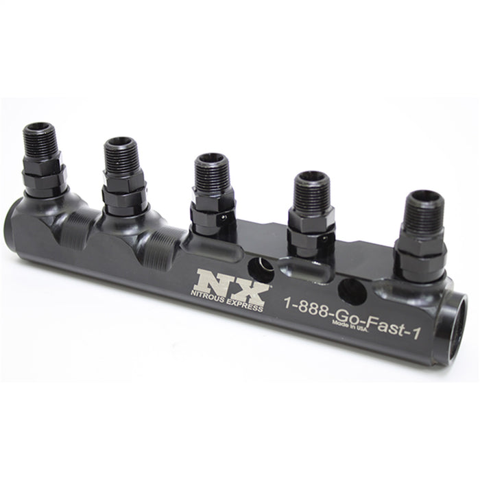 Nitrous Express 15845 FUEL LOG; 5 PORT; With FITTINGS - Truck Part Superstore