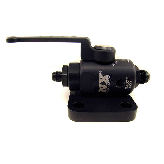 Nitrous Express 15851 Remote Shutoff Nitrous Valve; Female 8AN Oring inlet and outlet - Truck Part Superstore