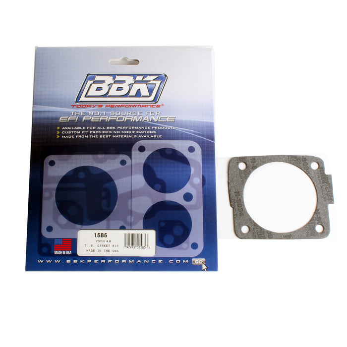 BBK Performance Parts 1585 THROTTLE BODY GASKET KIT - FORD 4.6L 70/75MM FOR #1700 or1703 - Truck Part Superstore