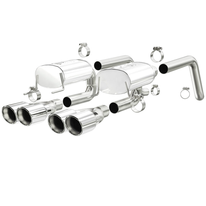 MagnaFlow Exhaust Products 15886 Street Series Stainless Axle-Back System - Truck Part Superstore