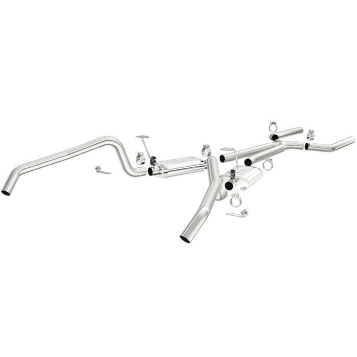 MagnaFlow Exhaust Products 15896 Street Series Stainless Crossmember-Back System - Truck Part Superstore