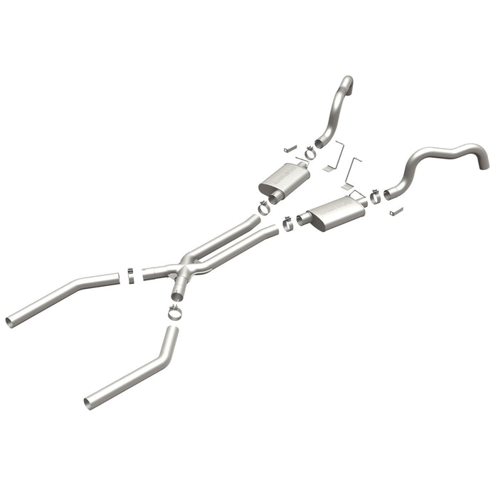 MagnaFlow Exhaust Products 15899 Street Series Stainless Crossmember-Back System - Truck Part Superstore