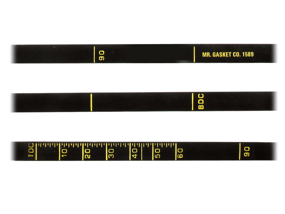 Mr Gasket 1589 Precision Timing Tape; 7 in. Dia.; - Truck Part Superstore