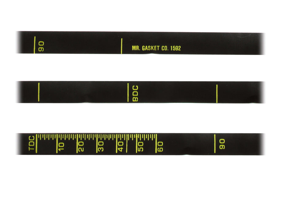 Mr Gasket 1592 Precision Timing Tape; 6 in. Dia.; - Truck Part Superstore