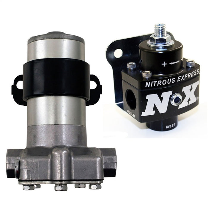 Nitrous Express 15953 BLACK STYLE FUEL PUMP AND NON BYPASS REGULATOR COMBO - Truck Part Superstore