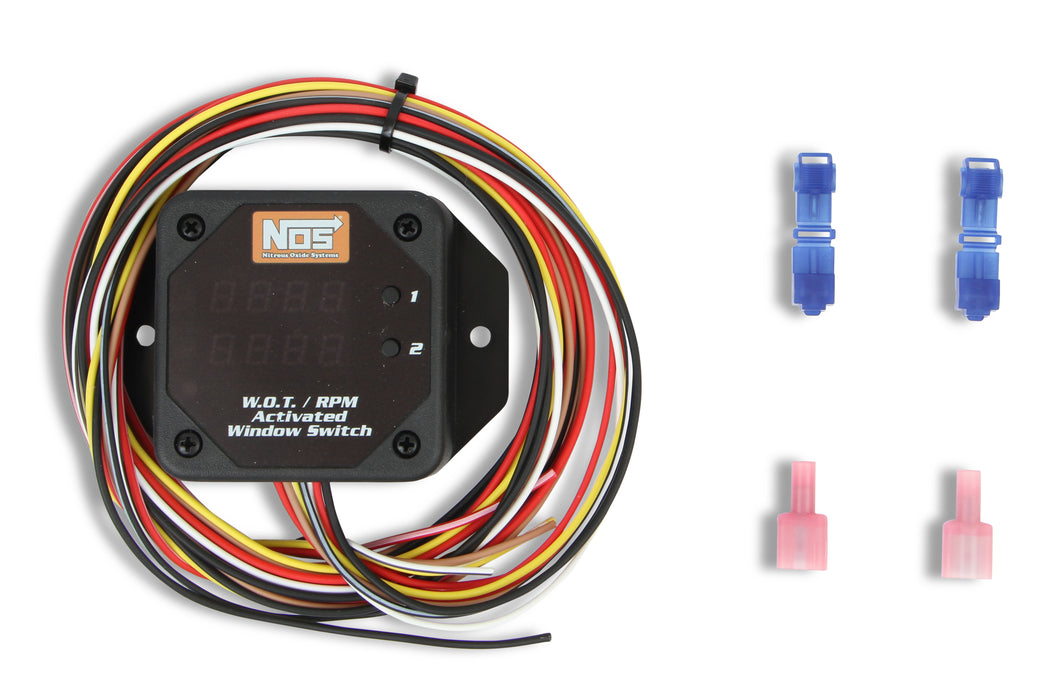 NOS/Nitrous Oxide System 15982NOS 2 Stage WOT/RPM Activated Window Switch; w/Shift Light Control; - Truck Part Superstore