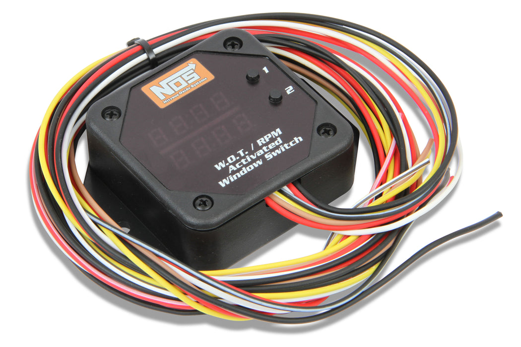NOS/Nitrous Oxide System 15982NOS 2 Stage WOT/RPM Activated Window Switch; w/Shift Light Control; - Truck Part Superstore