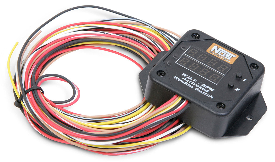 NOS/Nitrous Oxide System 15982NOS 2 Stage WOT/RPM Activated Window Switch; w/Shift Light Control; - Truck Part Superstore