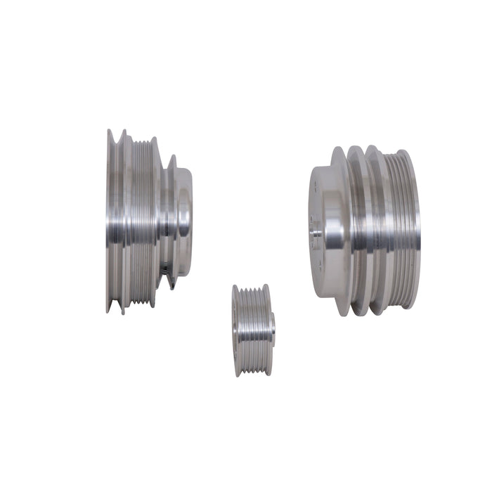 BBK Performance Parts 1598 1985-1987 GM 5.0/5.7 F-BODY/GM TRUCK 3 PC UNDER DRIVE PULLEY KIT (ALUMINUM) - Truck Part Superstore