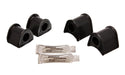 Energy Suspension 15.5104G Sway Bar Bushing Set; Black; Rear; Bar Dia. 21mm; Performance Polyurethane; - Truck Part Superstore
