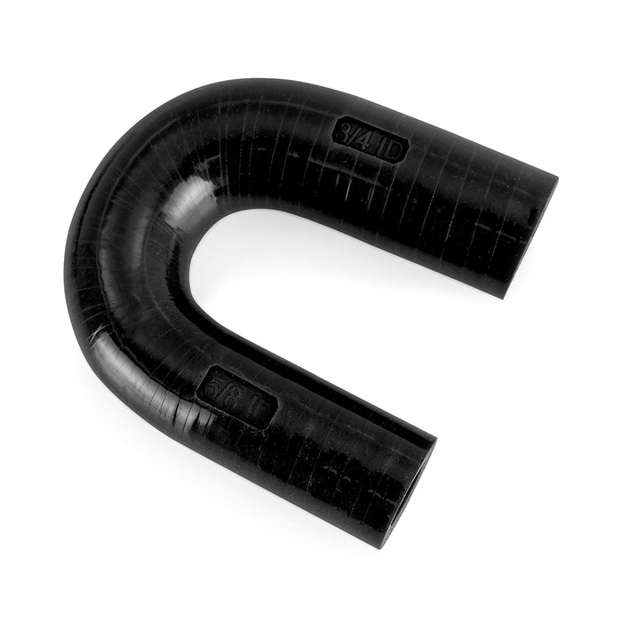Mishimoto MMHOSE-LSHB-BK Silicone GM LS V8 Heater Core Bypass Hose, Black - Truck Part Superstore
